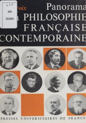 Cover of the book Panorama de la philosophie française contemporaine by Jean-Pierre Mialaret, Gaston Mialaret