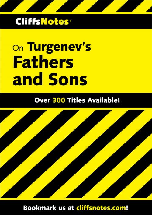 Cover of the book CliffsNotes on Turgenev's Fathers and Sons by Denis M. Calandra, James L. Roberts, HMH Books