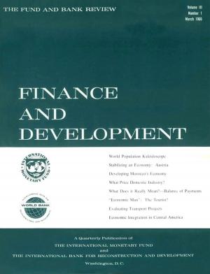 Cover of the book Finance & Development, March 1966 by International Monetary Fund.  Monetary and Capital Markets Department