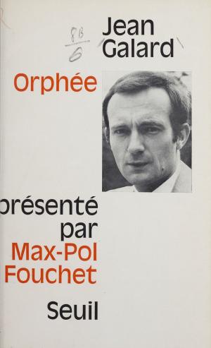 Cover of the book Orphée by Pierre Schaeffer