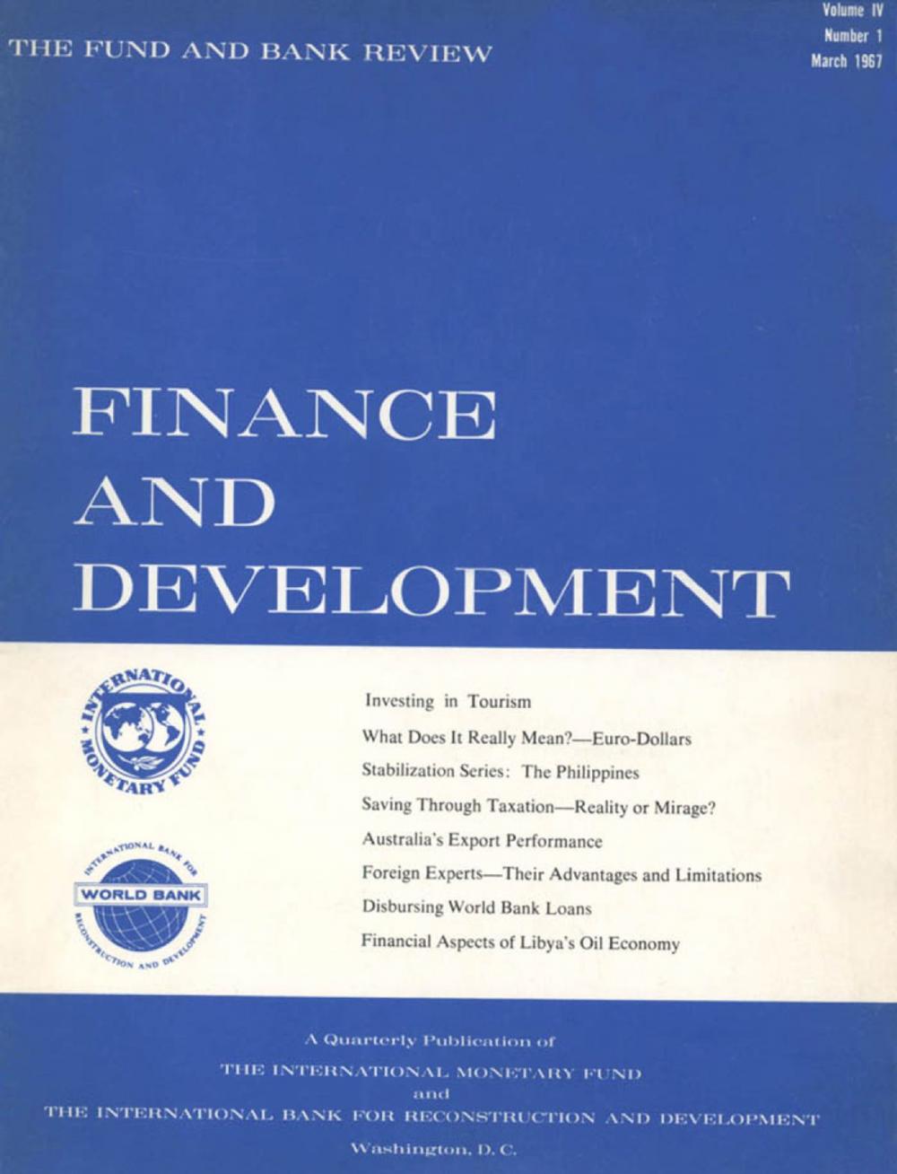 Big bigCover of Finance & Development, March 1967