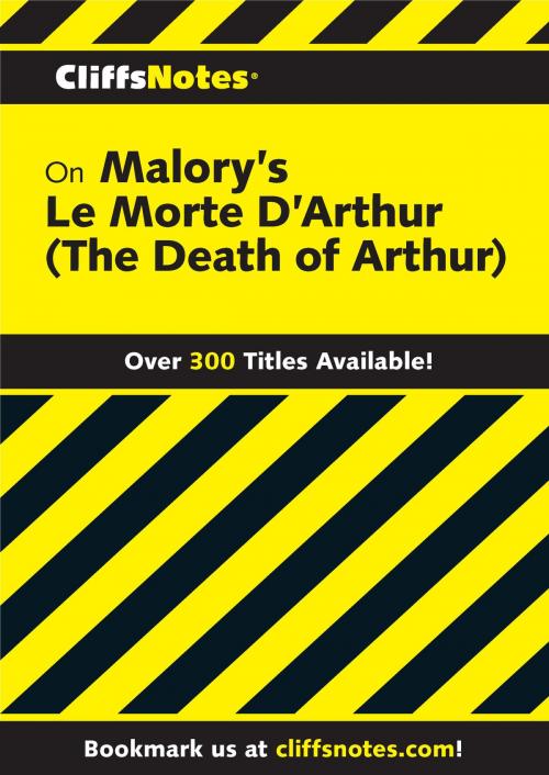 Cover of the book CliffsNotes on Malory's Le Morte d’Arthur by John Gardner, HMH Books