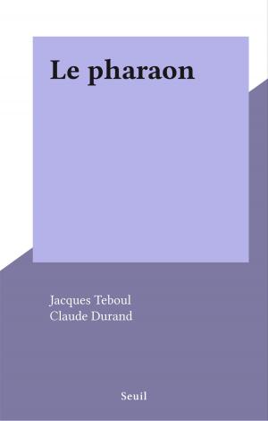 Cover of the book Le pharaon by Catherine Audard, Jean-Pierre Dupuy, René Sève, François Terré