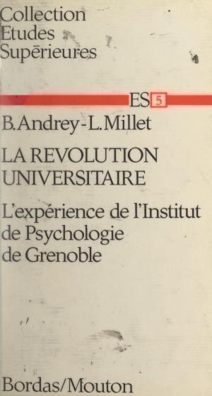 Cover of the book La révolution universitaire by Geneviève Koubi