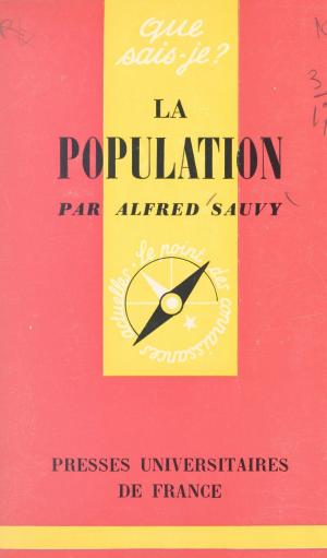 Cover of the book La population by Dominique Boullier, Stéphane Chevrier, D. Desjeux