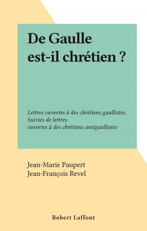 bigCover of the book De Gaulle est-il chrétien ? by 