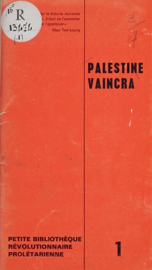 Cover of the book Palestine vaincra by Didier FASSIN, Éric FASSIN