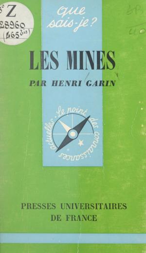 Cover of the book Les mines by Jean Guillaumin