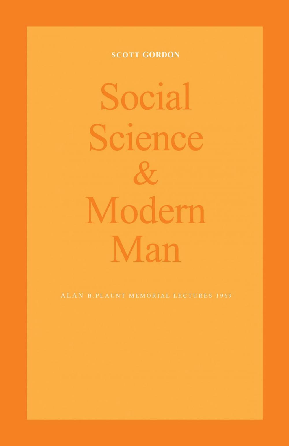 Big bigCover of Social Science and Modern Man