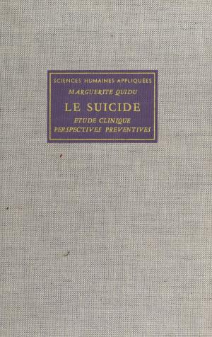 Cover of the book Le suicide by Claude Maillard