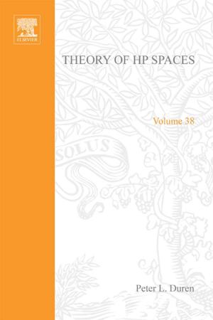Book cover of Theory of H[superscript p] spaces
