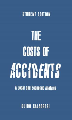 Cover of the book The Cost of Accidents by James Barilla