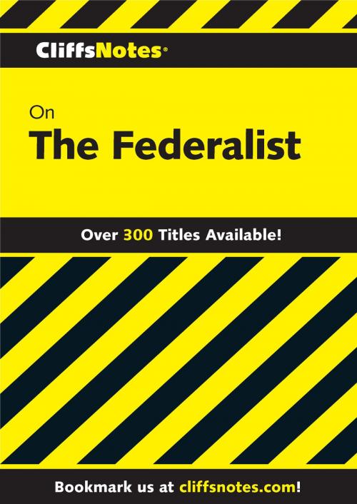 Cover of the book CliffsNotes on The Federalist by George F Willison, HMH Books