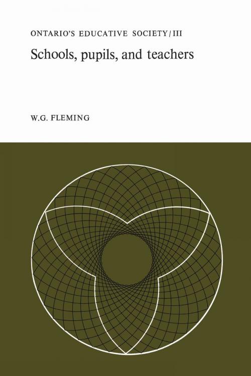 Cover of the book Schools, Pupils, and Teachers by W.G. Fleming, University of Toronto Press, Scholarly Publishing Division