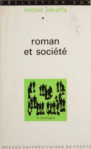 Cover of the book Roman et société by Olivier Pastré