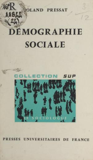 Cover of the book Démographie sociale by Geneviève Giudicelli-Delage