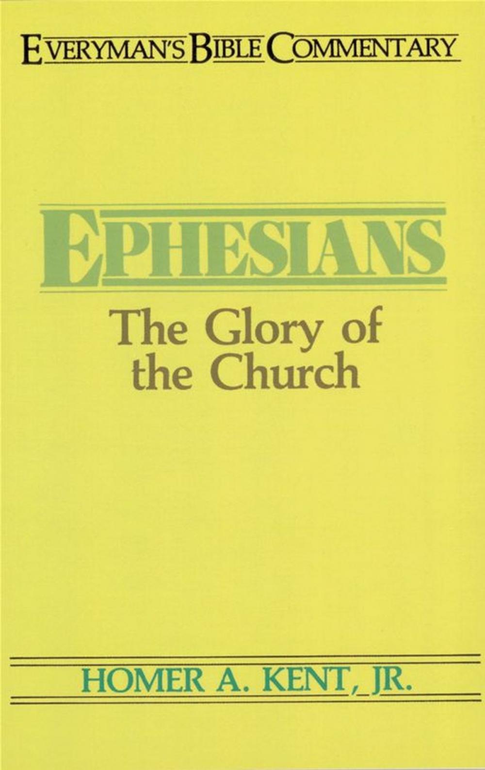 Big bigCover of Ephesians- Everyman's Bible Commentary