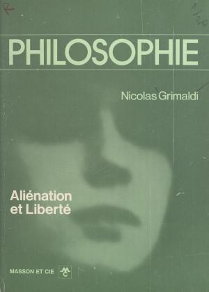Cover of the book Aliénation et liberté by Jean Cluzel