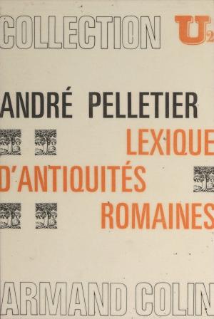 Cover of the book Lexique d'antiquités romaines by Marie Laurence Netter