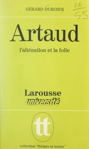 Book cover of Artaud, l'aliénation et la folie