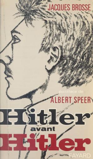 Book cover of Hitler avant Hitler