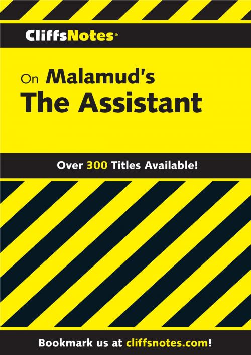 Cover of the book CliffsNotes on Malamud's The Assistant by Mordecai Marcus, HMH Books
