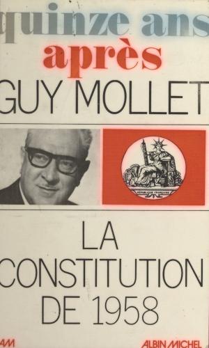 Cover of Quinze ans après : 1958-1973