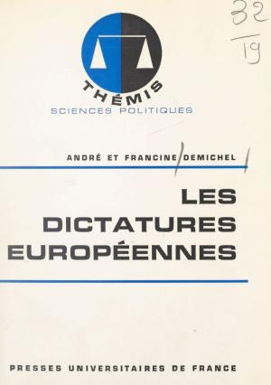 Book cover of Les dictatures européennes