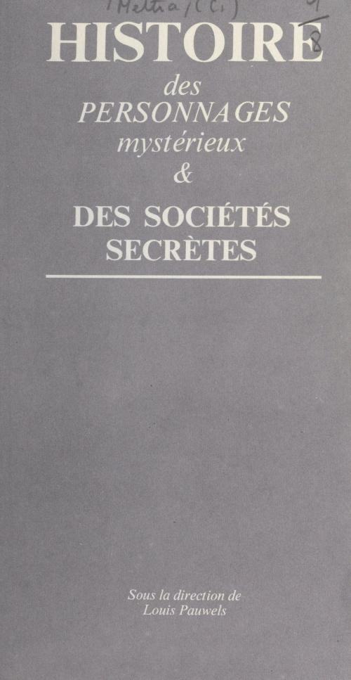 Cover of the book Rabelais secret by Claude Mettra, Louis Pauwels, FeniXX réédition numérique