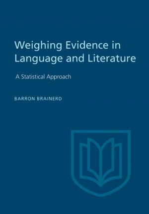 Cover of the book Weighting Evidence in Language and Literature by Jessica A.  Boon