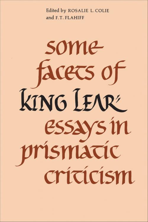 Cover of the book Some Facets of King Lear by , University of Toronto Press, Scholarly Publishing Division