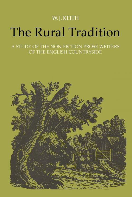 Cover of the book The Rural Tradition by William Keith, University of Toronto Press, Scholarly Publishing Division