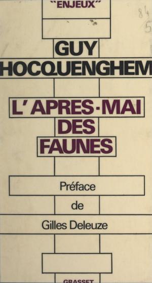 Cover of the book L'après-mai des faunes by Françoise Mallet-Joris