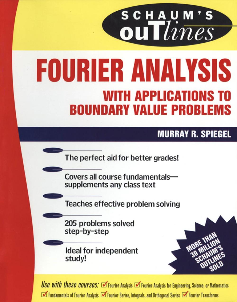 Big bigCover of Schaum's Outline of Fourier Analysis with Applications to Boundary Value Problems