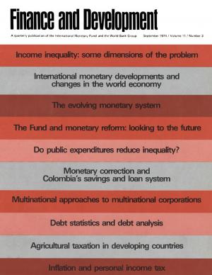 bigCover of the book Finance & Development, September 1974 by 