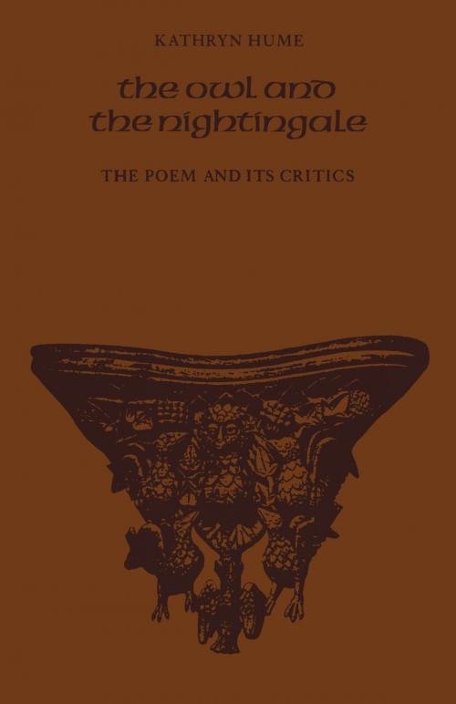 Cover of the book The Owl and the Nightingale by Kathryn Hume, University of Toronto Press, Scholarly Publishing Division