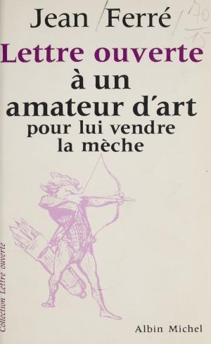 Book cover of Lettre ouverte à un amateur d'art pour lui vendre la mèche