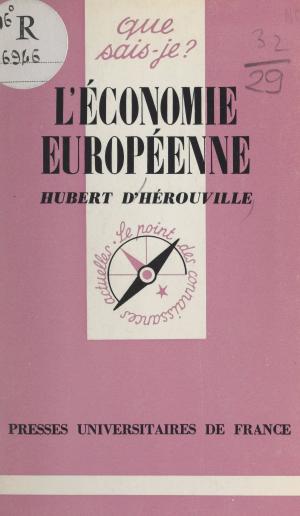 Cover of the book L'économie européenne by Victor Scardigli