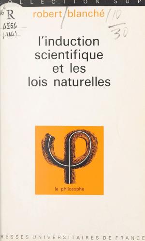 Cover of the book L'induction scientifique et les lois naturelles by Henri Bergson