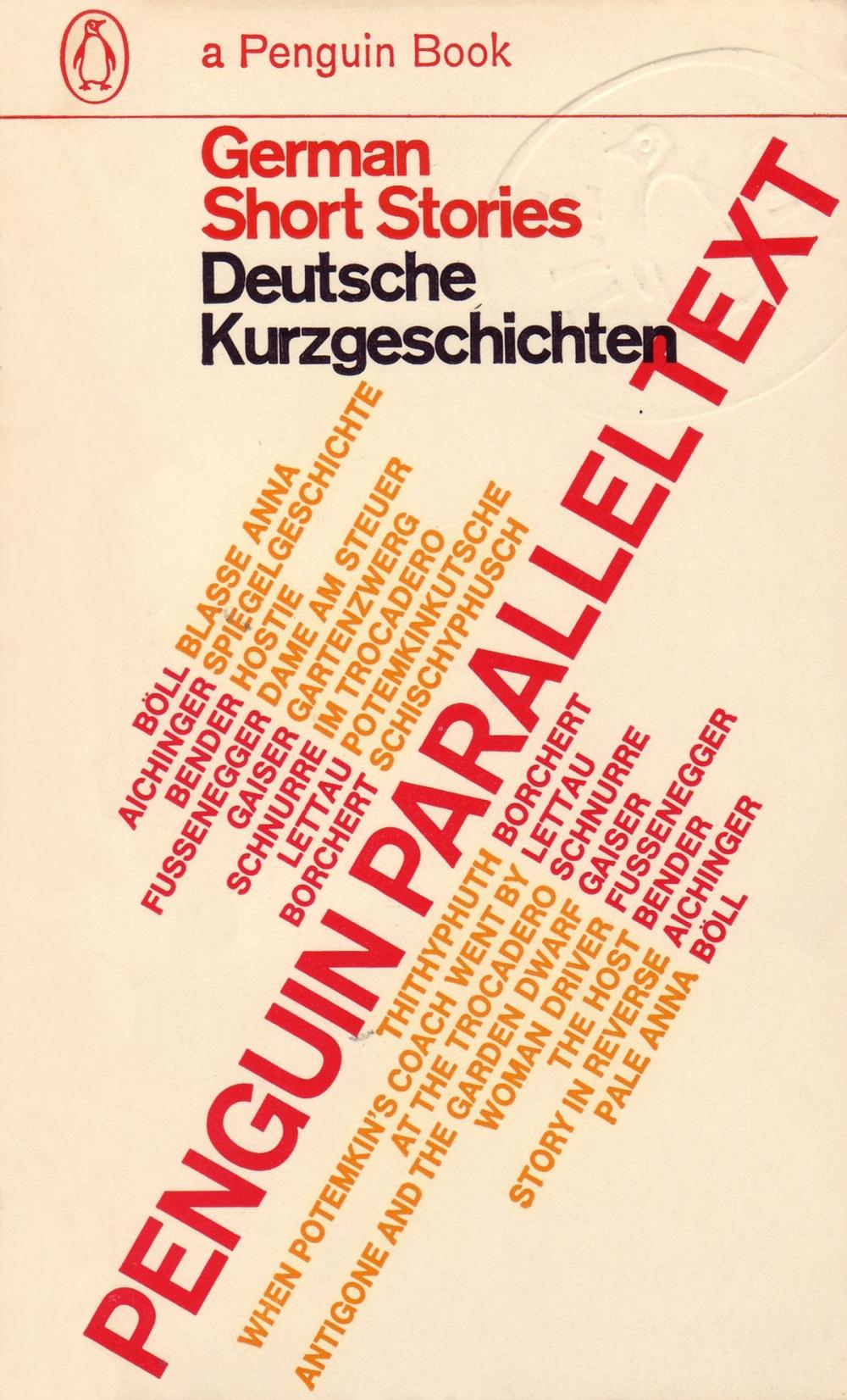 Big bigCover of Parallel Text: German Short Stories