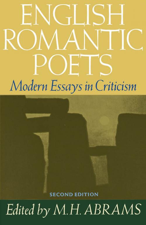 Cover of the book English Romantic Poets by , Oxford University Press