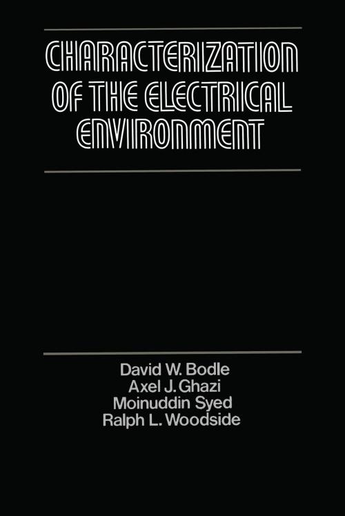 Cover of the book Characterization of the Electrical Environment by David Bodle, Axel Ghazi, Moninuddin Syed, Ralph Woodside, University of Toronto Press, Scholarly Publishing Division