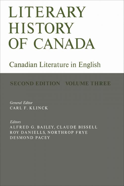 Cover of the book Literary History of Canada by , University of Toronto Press, Scholarly Publishing Division
