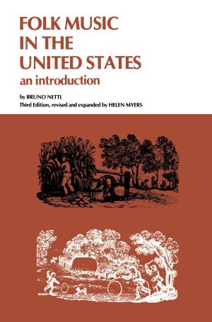 Book cover of Folk Music in the United States