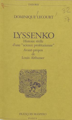 Cover of the book Lyssenko by Jacques Commaille, Isabelle Bertaux-Wiame, Institut de l'enfance et de la famille