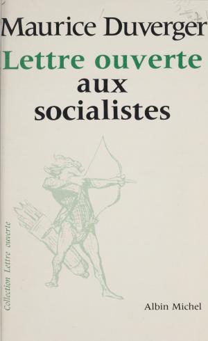 Cover of the book Lettre ouverte aux socialistes by Alain Paris