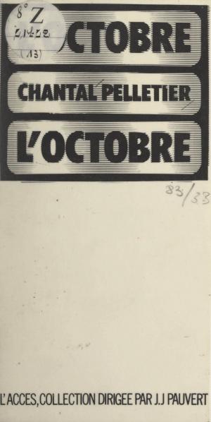 Cover of the book L'octobre by René Dumont