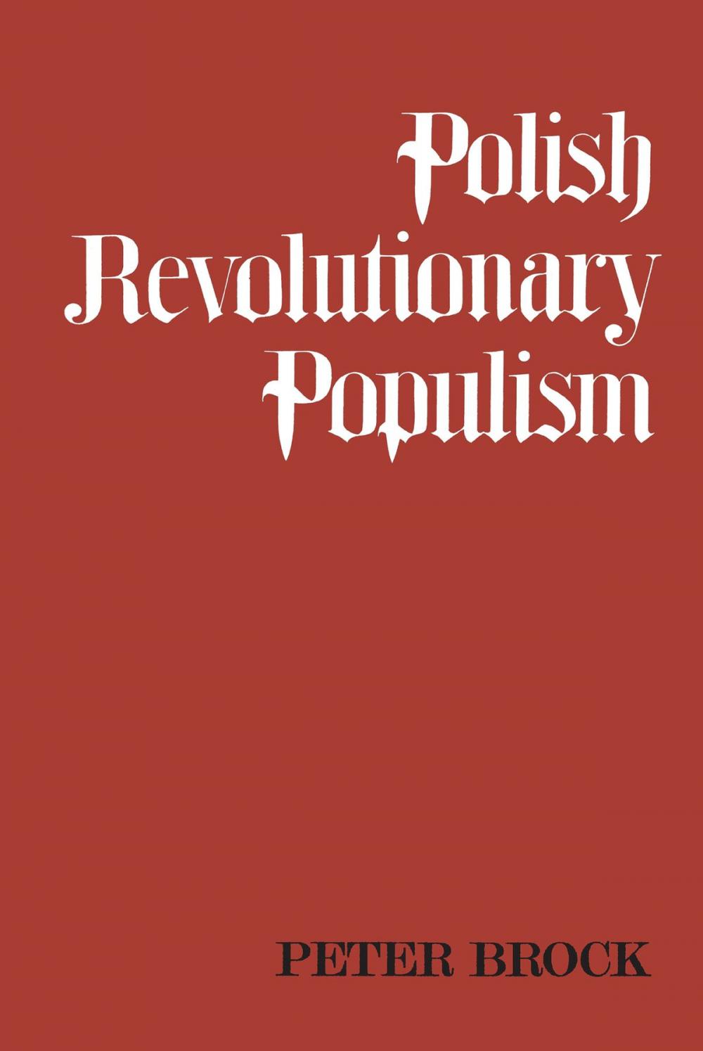 Big bigCover of Polish Revolutionary Populism