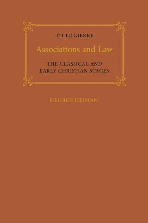 Cover of the book Associations and Law by Erin Hurley