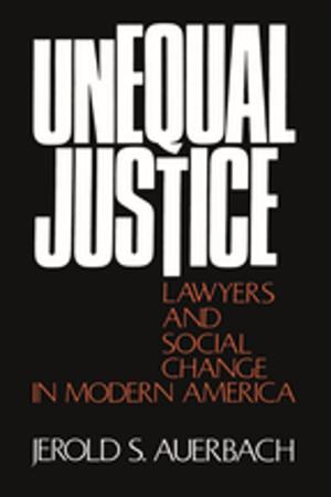 Cover of the book Unequal Justice by Andrew Wright
